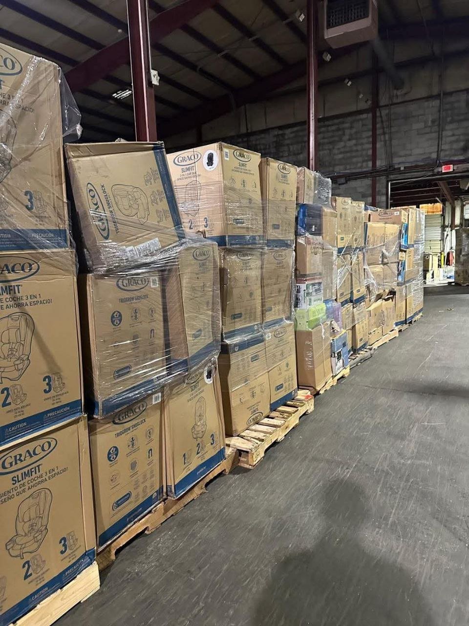 Graco Car Seat & Stroller Pallet Premium Baby Gear Load