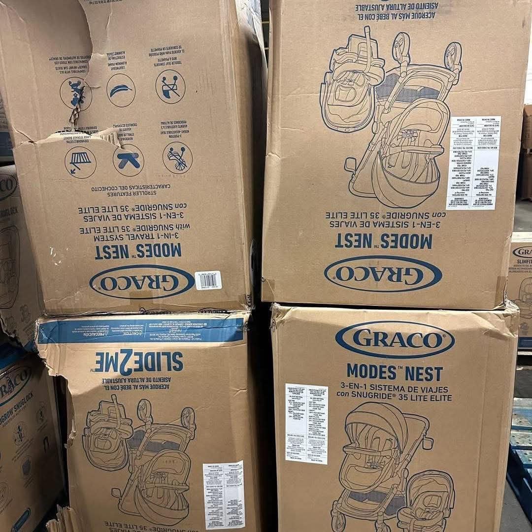 Graco Car Seat & Stroller Pallet Premium Baby Gear Load - Image 5